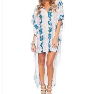 Derby dress BuddyLove print and blue snake med